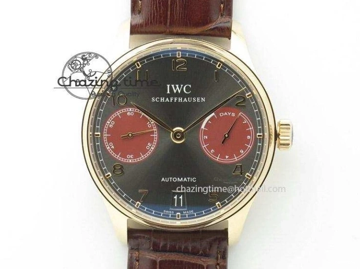 MIROTIME 0701 Portuguese Fa Jones IW544203 SS GSF 1:1 Best Edition White Dial On Leather Strap Trendsetting 7235